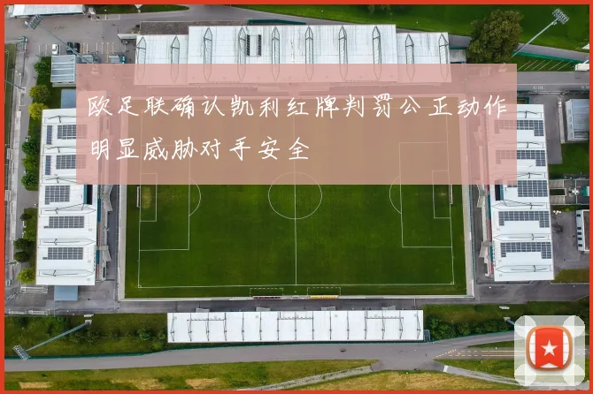 欧足联确认凯利红牌判罚公正动作明显威胁对手安全